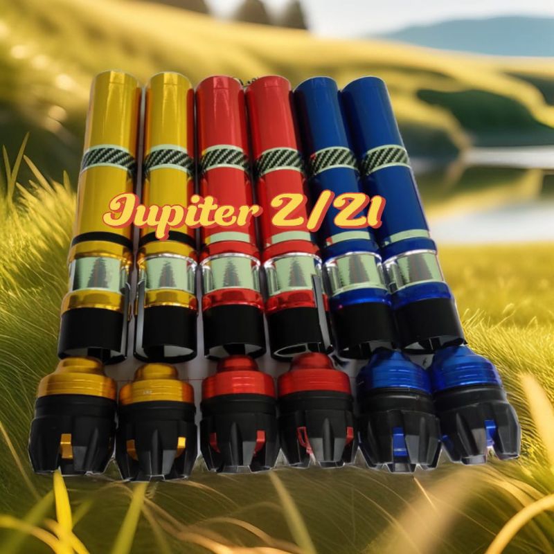 Cover shock/variasi shockbreaker depan plus jalu as motor JUPITER Z/Z1