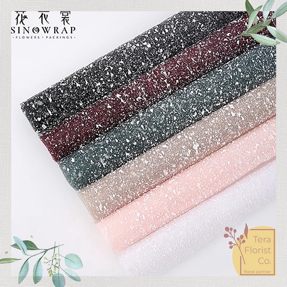 

Buruan Cek 1 Lembar Snow Mesh Kertas Buket Bunga Flower Wrapping Kertas Buket Wrap Paper Bungkus Bouquet Pembungkus Kado PTXTSW
