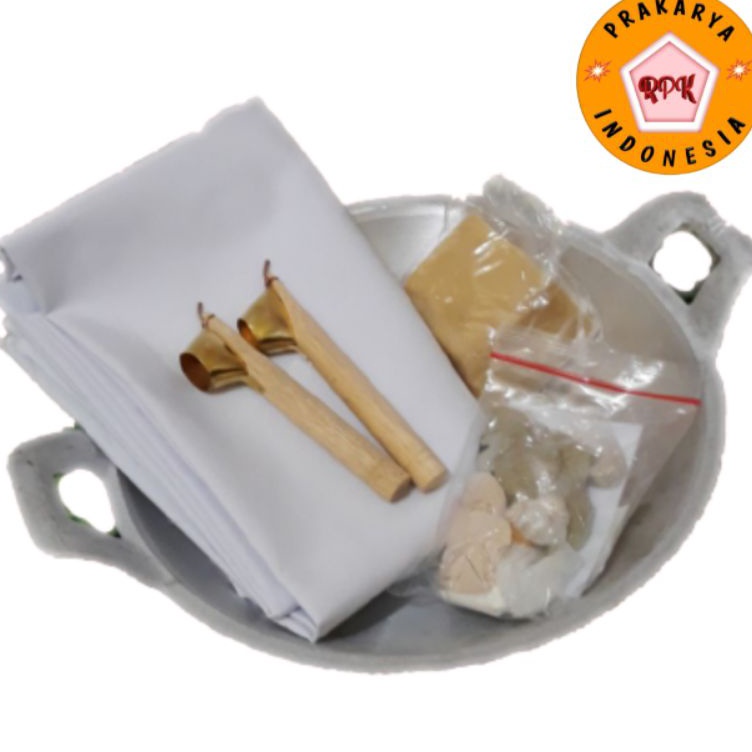 

Ready Sekarang PAKET ALAT BATIK WAJAN KAIN CANTING MALAM