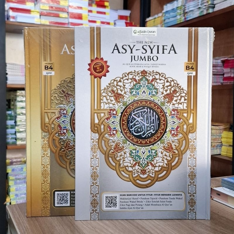 Alquran Lansia Jumbo Latin Terjemah Perkata Asy Syifa Akbar B4