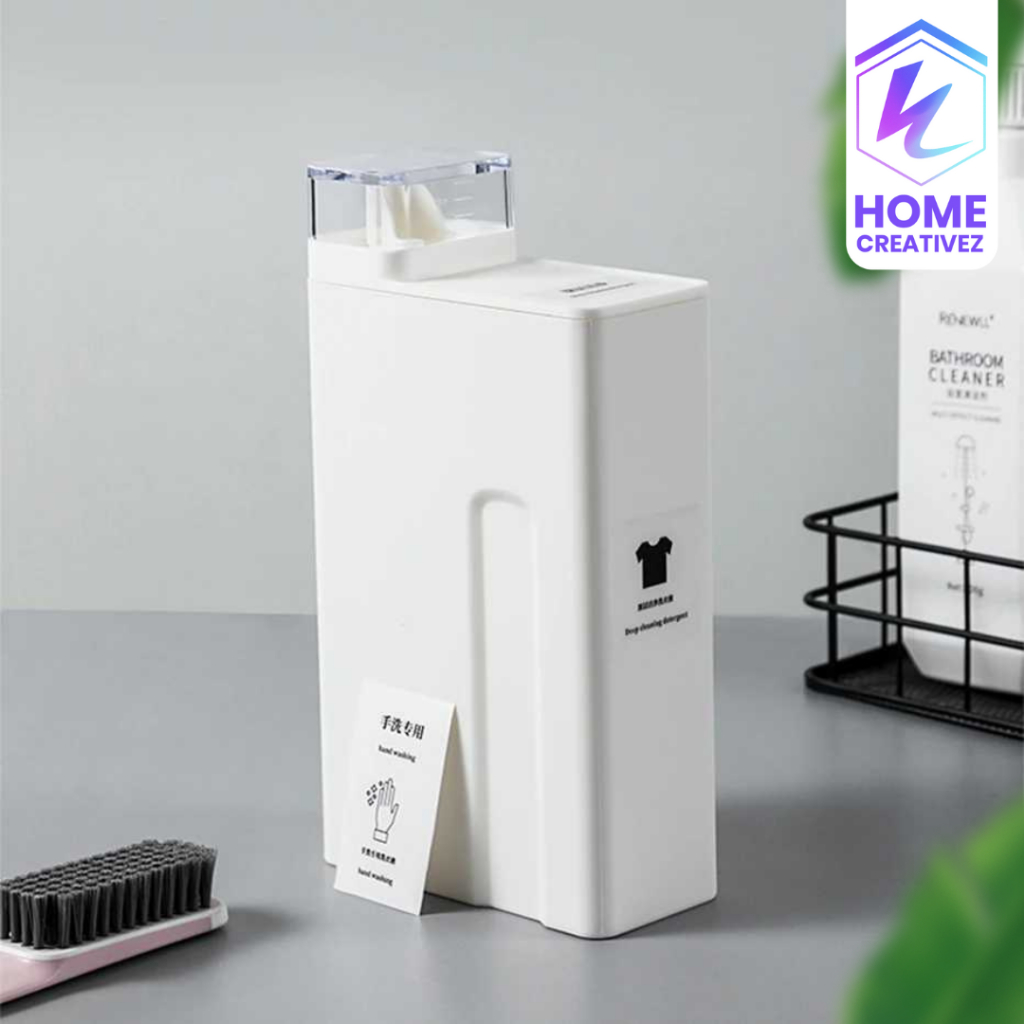 Homecreativez-HOMEY Wadah Botol Refill Deterjen Cair Laundry Softener 1L