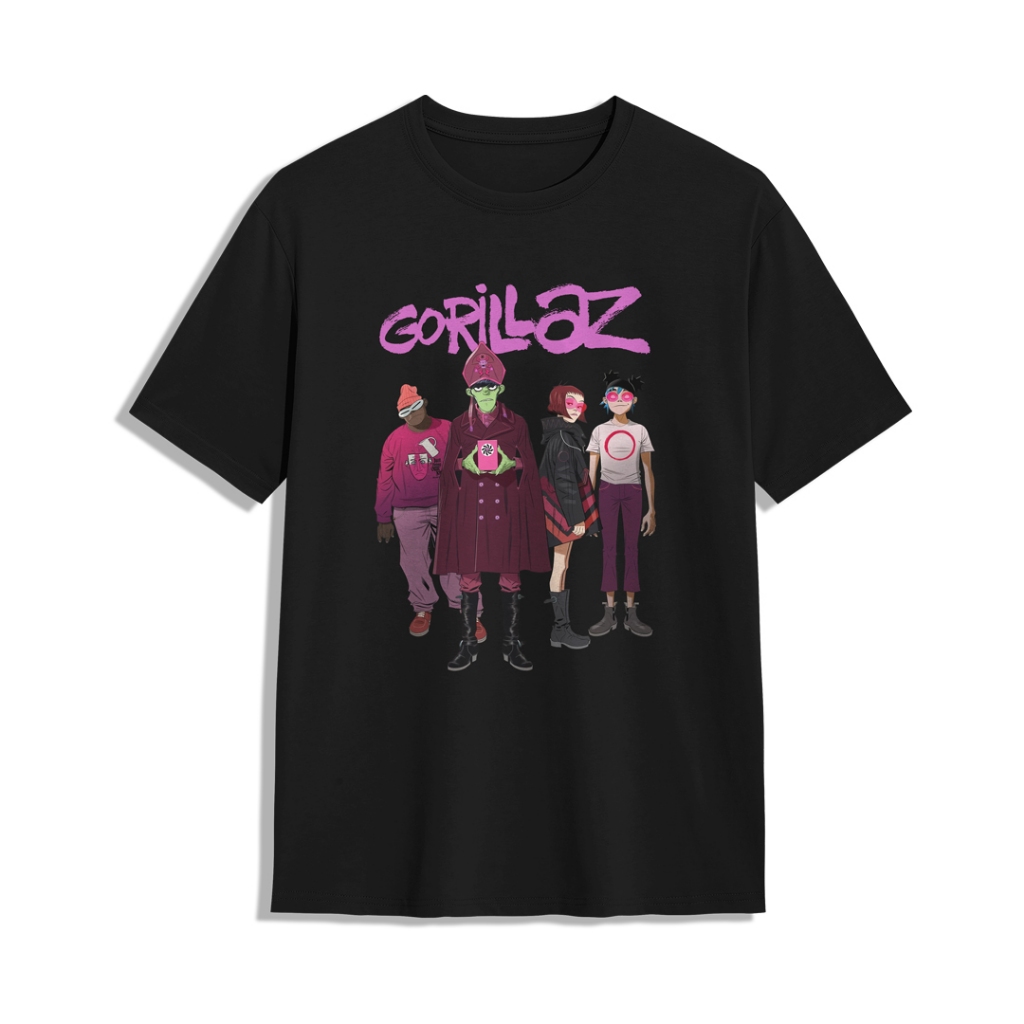 Kaos Gorillaz Tshirt Gorillaz Baby Queen Merch
