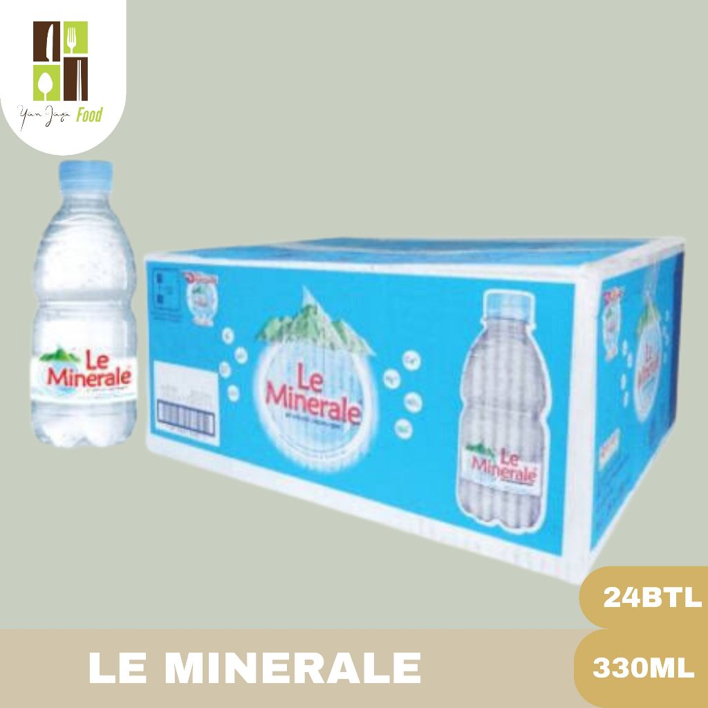 

Le Minerale Water / Air Minum / Air Mineral / 330ML / 1CRT/24PCS