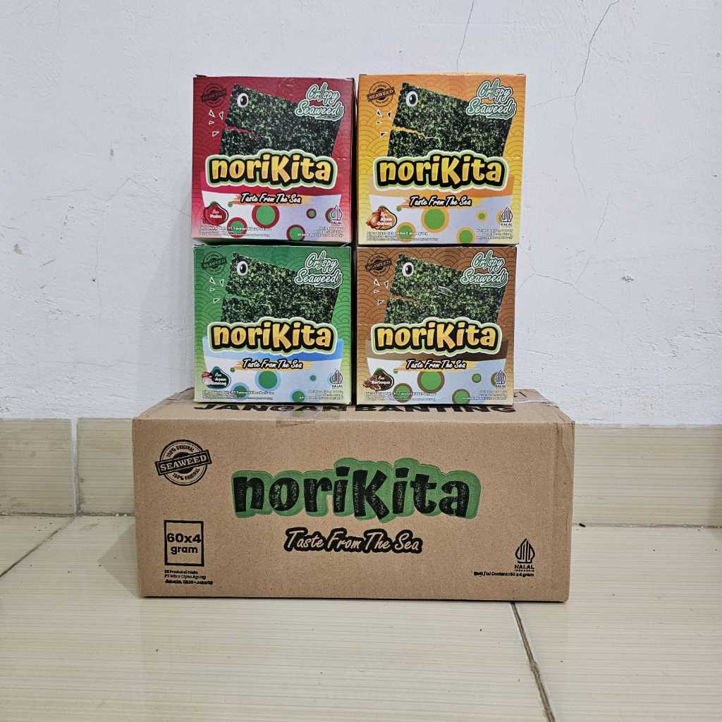 

NORIKITA RUMPUT LAUT ISI 12 PCS [TERSEDIA PER PACK/DUS]