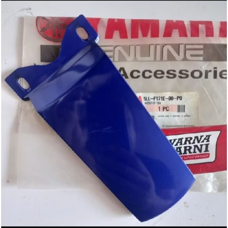 cover tail sambungan body belakang yamaha Jupiter z biru ori 5ll- f171e-00-p8