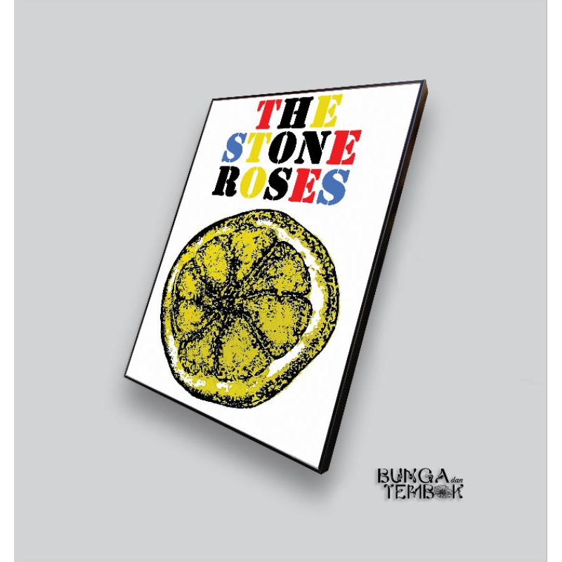 Hiasan Dinding Poster THE STONE ROSES + Frame