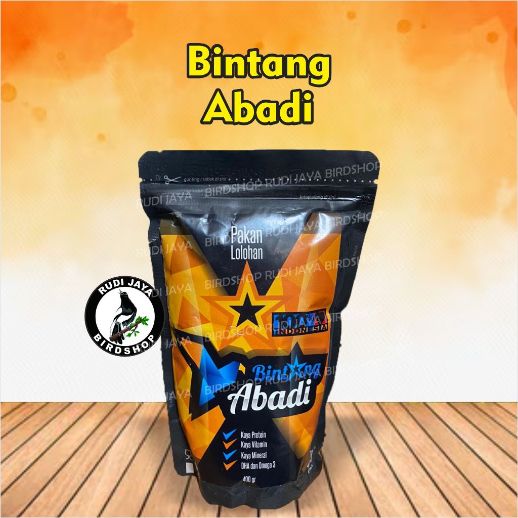 BINTANG ABADI BUBUR LOLOH BURUNG PAKAN MAKANAN ANAKAN BURUNG LOLOHAN PIYIK LOVEBIRD FALK PARKIT NURI