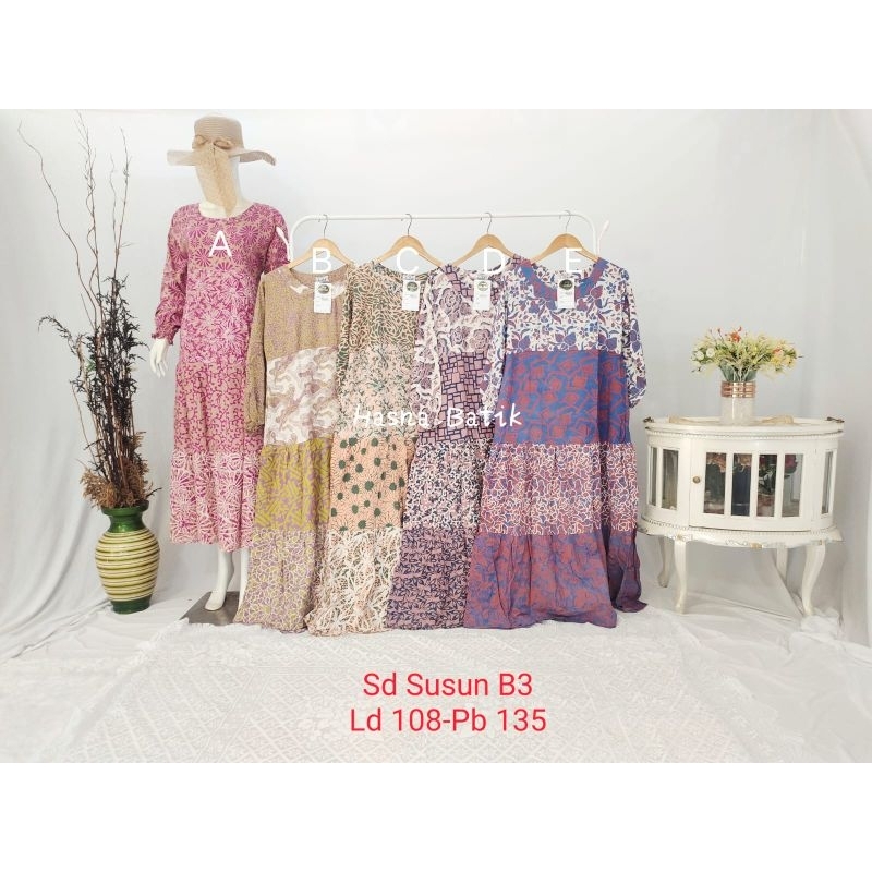 Daster Luza (Sd. Susun B3) Batik Pekalongan