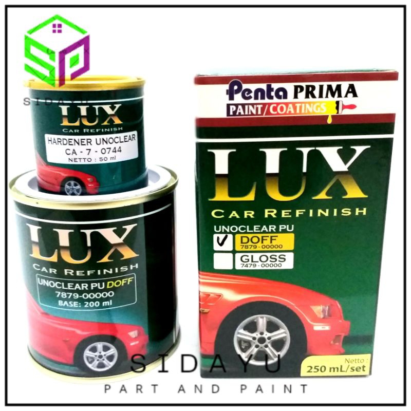 Cat Pernis Penta Lux Clear Doff PU 250ml