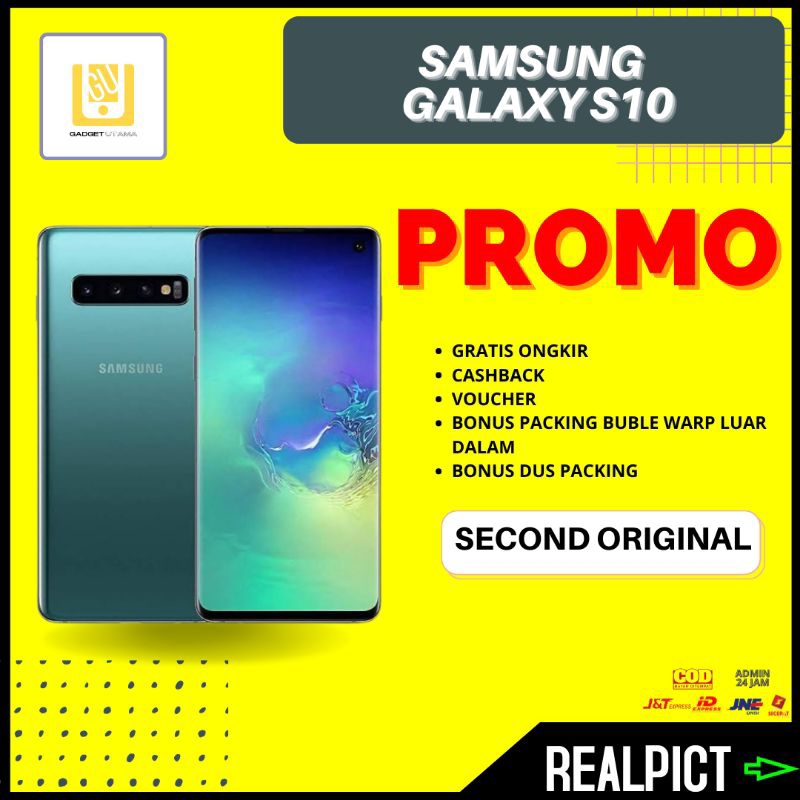 Samsung Galaxy S10 Original Eks Resmi Sein IMEI Terdaftar