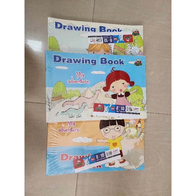 

BUKU GAMBAR A4 DODO DRAWING BOOX 1 PACK ISI 10 BUKU