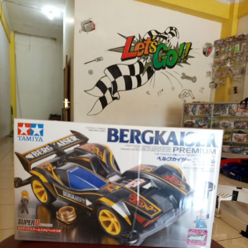 Tamiya 19437 original mini4wd BERGKAISER Premium(Super2 Chasssis)