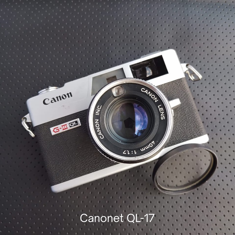 CANON - CANONET QL-17 ct III KAMERA ANALOG FILM ROLL 135mm