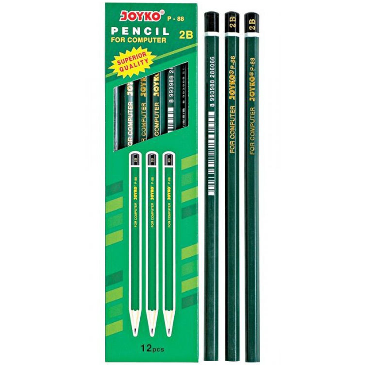 

KODE G39H Pencil 2b Joyko P88 harga tertera 4 lusin 48 pcs