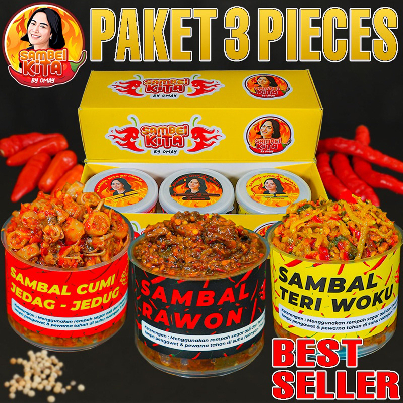 

PAKET KOMPLIT SAMBEL OMAY FARIDA NURHAN ISI 3 VARIANT VIRAALL TERI WOKU CUMI JEDUG DAN RAWON bebas pilih