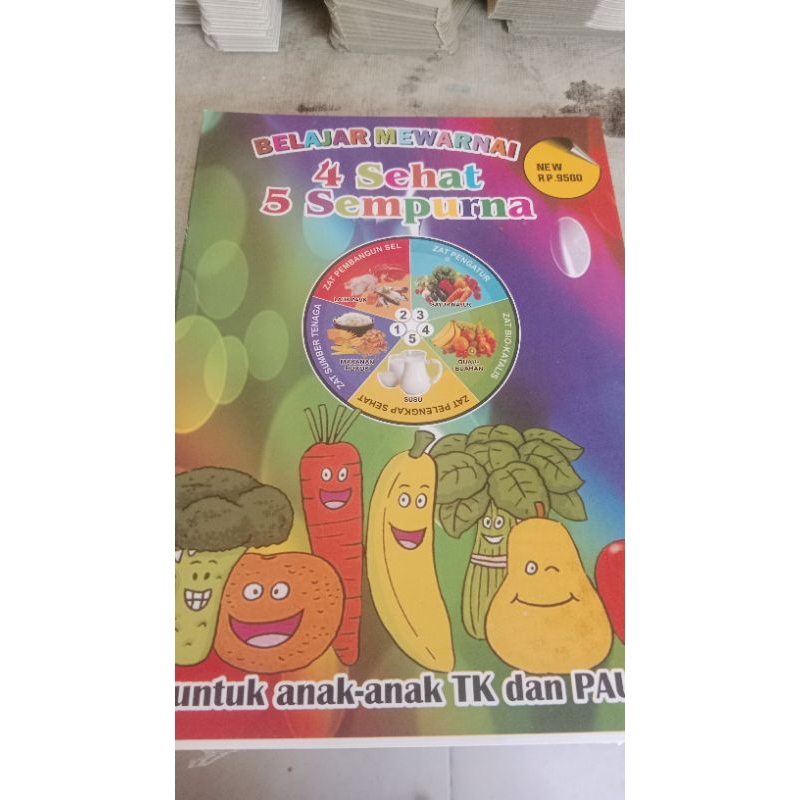 

buku mewarnai seri 4 sehat 5 sempurna