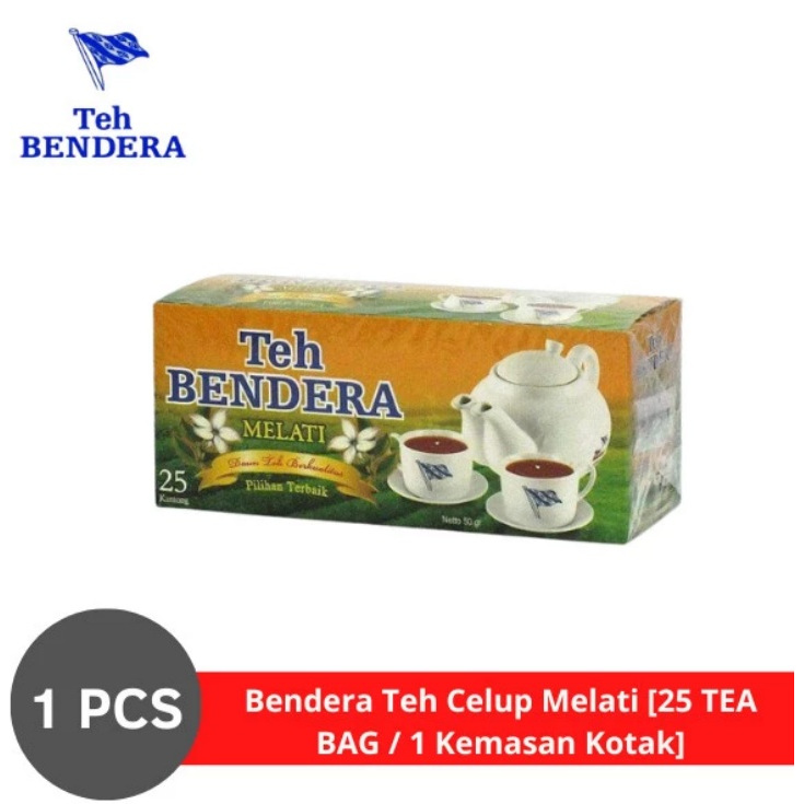 

TEH CELUP TEH BENDERA KUNING MELATI 25 TEA BAG
