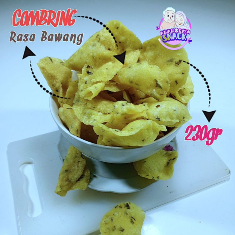 

Combring - Rasa Bawang - 230grm [Abah & Ema Snack]