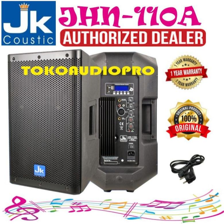 Speaker Aktif Jk Coustic JHN110A 10-Inch Speaker Aktif JHN-110A