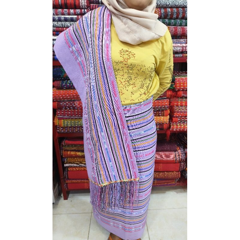 Songket Mangiring Jugia Tenun Tangan Asli Tarutung