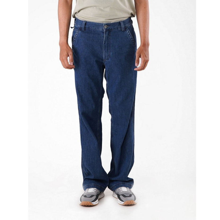 3Second Celana Jeans Pria Rufus Loose Pants Carpenter Denim  C070823