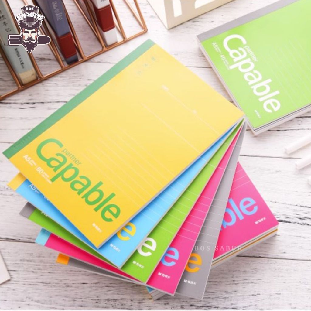 

WA5801 Buku Tulis Buku catatan A5/80 Buku Cover warna Capable APYJUG99 -BS349