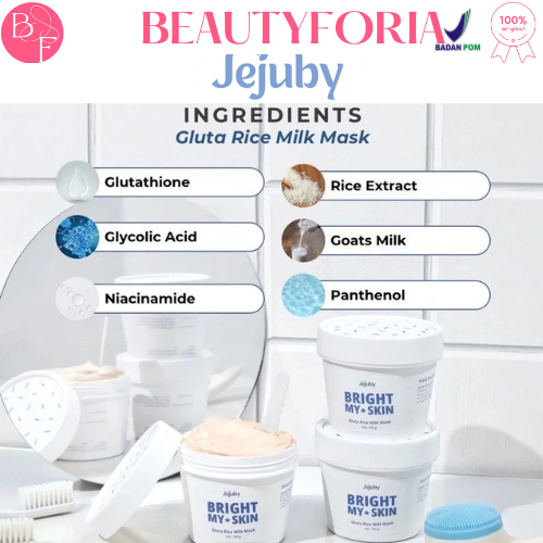 JEJUBY Gluta Rice Milk Mask