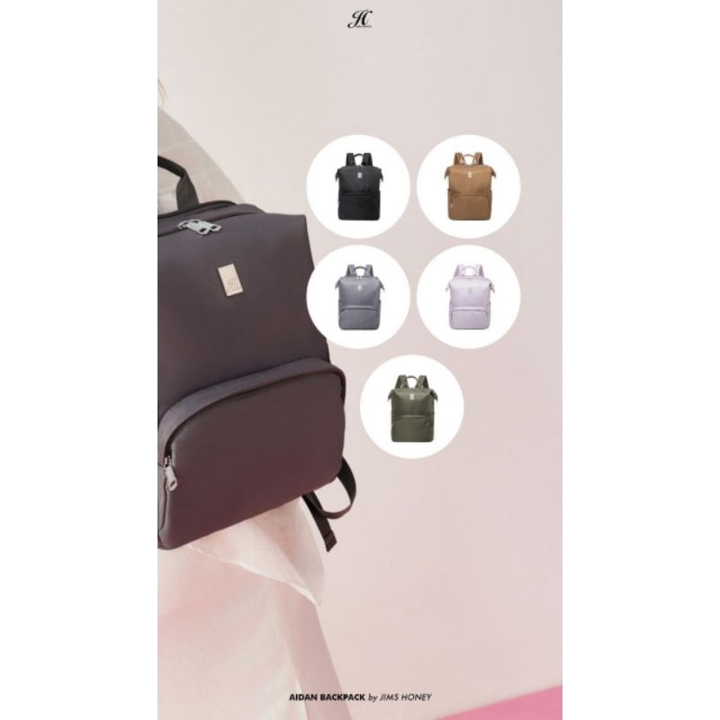 JIMS HONEY - AIDAN BACKPACK TAS RANSEL WANITA 100% ORI