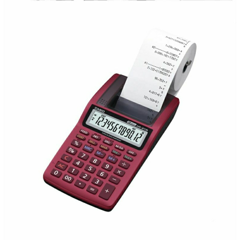 

Casio HR-8TM-RD Kalkulator Portable Printer Calculator