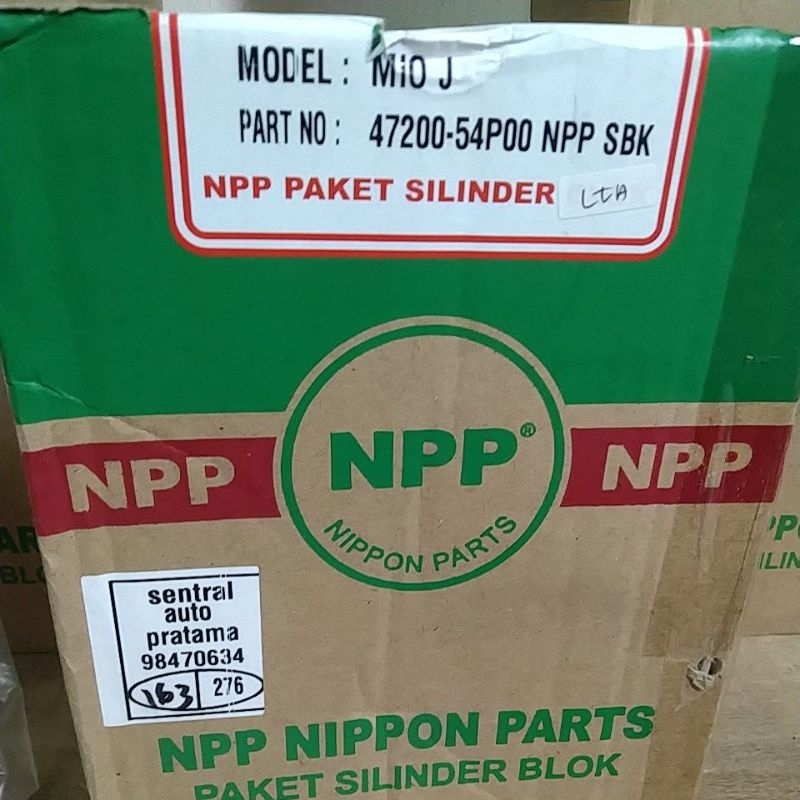 PAKET BLOK SEHER + Piston NPP Mio J