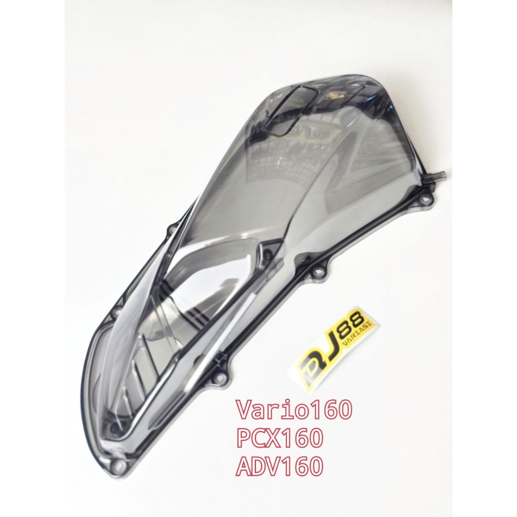 Cover tutup filter udara vario160 pcx160 adv160 bening smoke clear