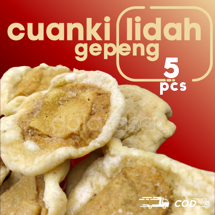 

Cuanki LIDAH BULAT GEPENG 5pcs Premium by GaiaRasa