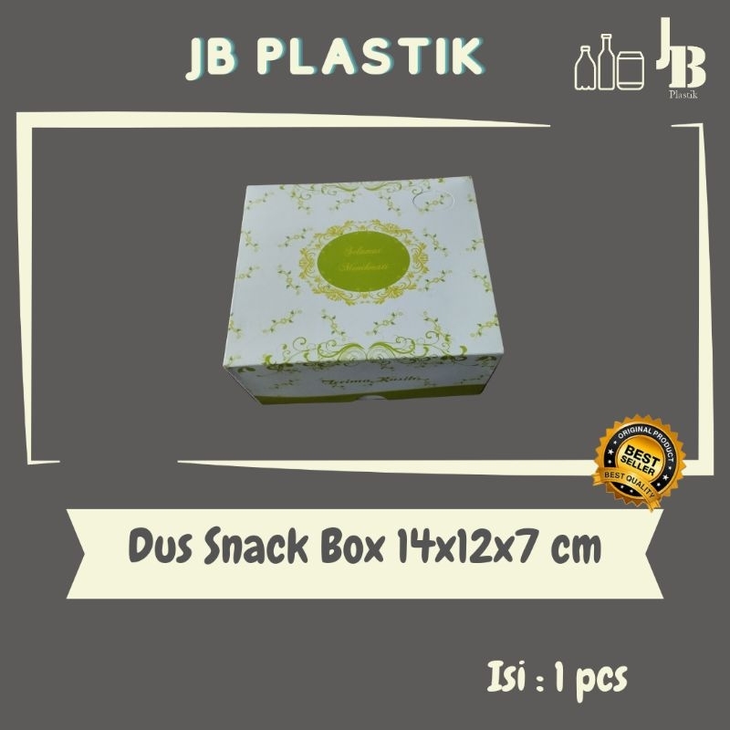 

Dus Snack Box /Dus kue uk 14x12x7