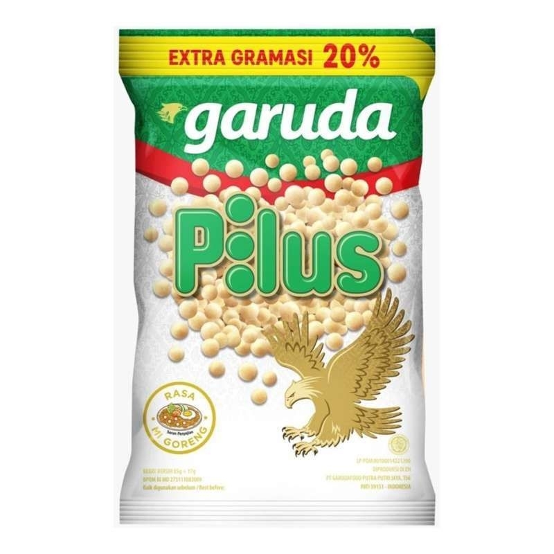 

garuda pilus mie goreng 17 gram 1 dus isi 6 renceng 1 renceng isi 10 pcs