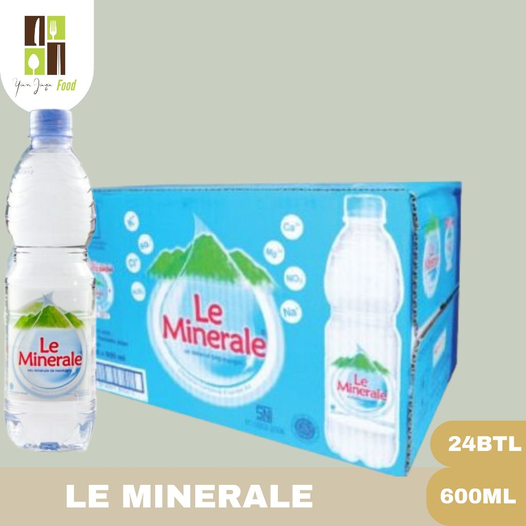 

Le Minerale Water / Air Minum / Air Mineral / 600ML / 1CRT/24PCS