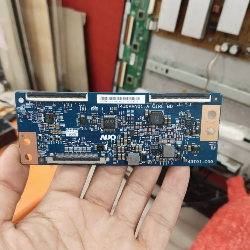 TIKON TCON SAMSUNG UA43K5002AK - UA43K5002 T-CON MESIN TV LED