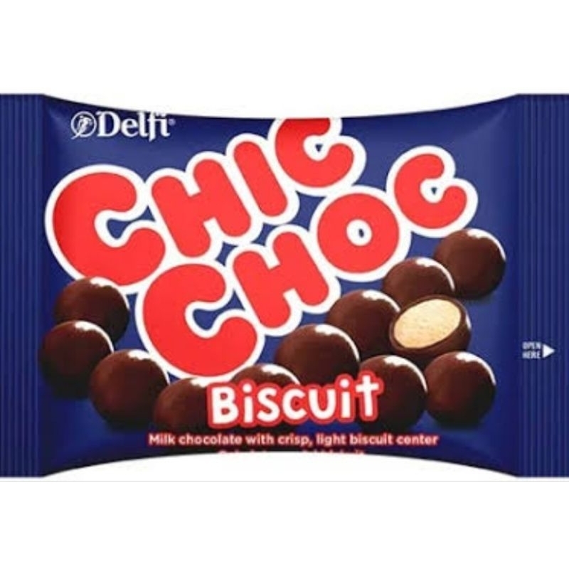 

Coklat Delfi Chic Choc Biscuit 50 gram