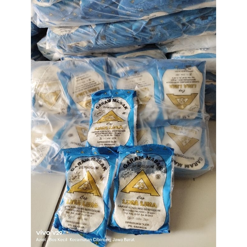 

Garam Dapur Murah Segitiga Biru /Ball 40pc