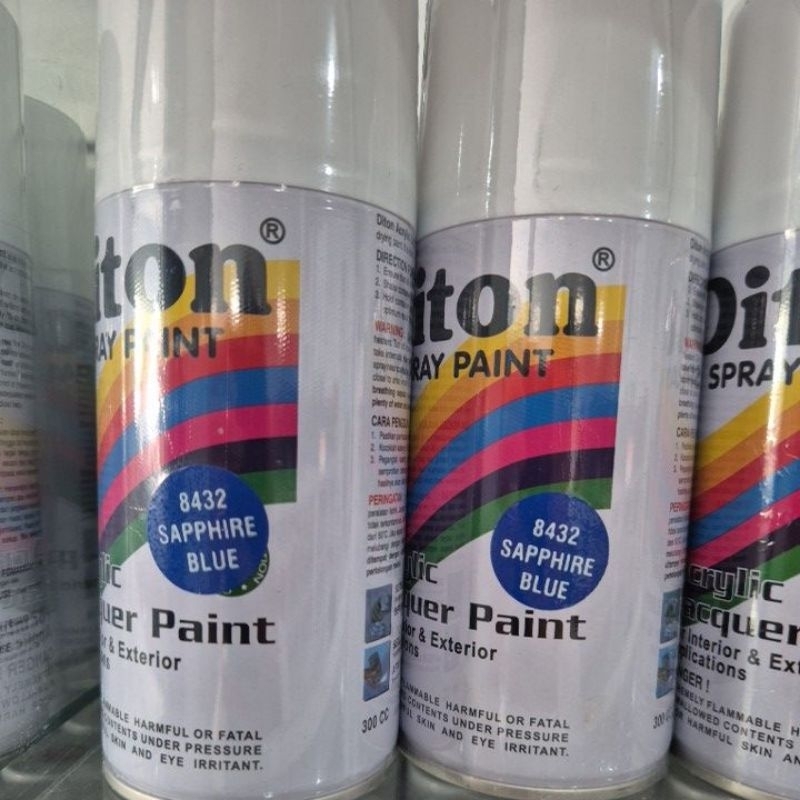 Cat Semprot Diton Pylox // Saphire Blue 8432