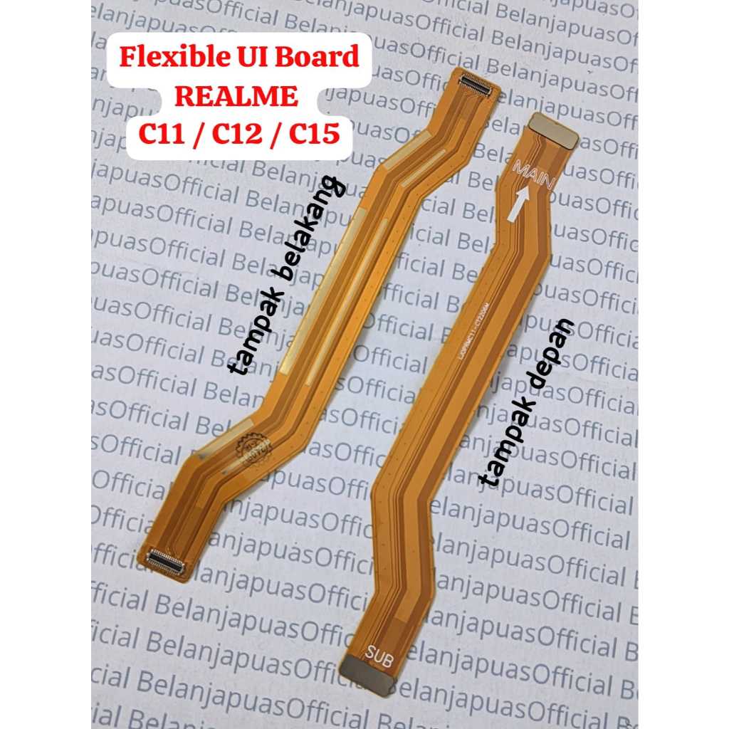 Flexible Fleksibel Tengah Ui Board / Main Board REALME C11 / C12 /  C15