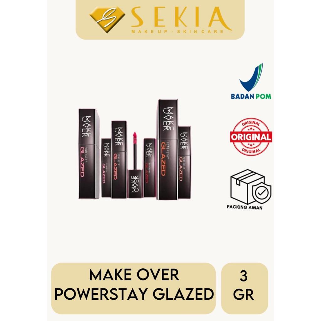 Make Over Powerstay Glazed Lock Lip Pigment / Make Over Lip cream / MakeOver LipCream