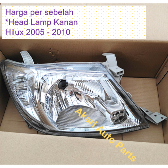 Lampu Depan Hilux 2005 - 2010 Head Lamp Hilux 2005 s.d 2010