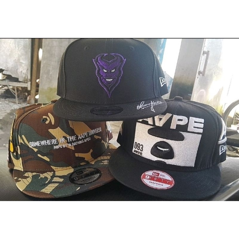 New era X AAPE universe+New era  X WWF undertaker