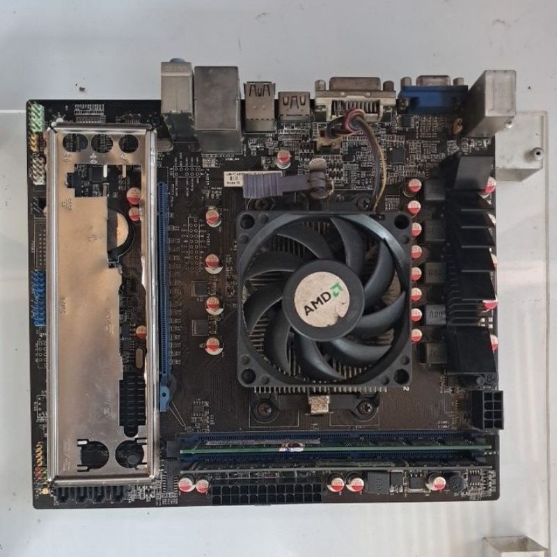 motherboard amd prosesor a6-6400k+ram 8gb