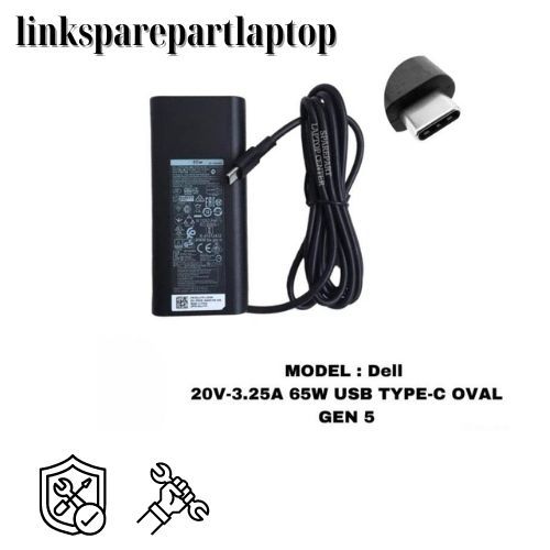 Adapter DE 65W USB -C for Chromebook 3100 2-in-1 Chromebook 14 3400