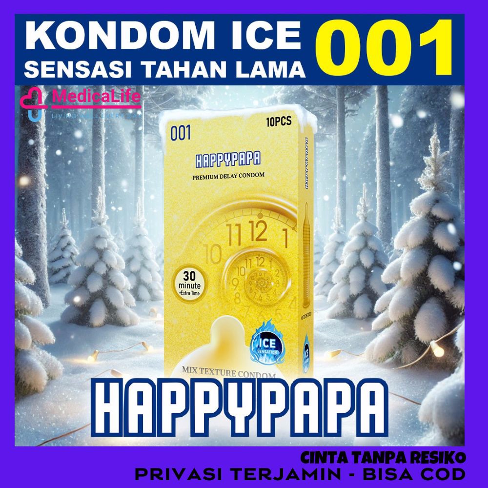 Kondom Delay Ultra Tipis Gerigi Motif Bisa COD Privasi Aman MEDICALIFE