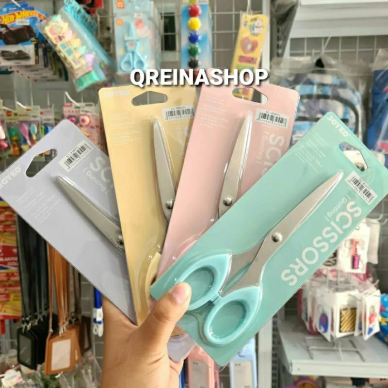 

#Qreinashop Gunting Joyko Warna Pastel