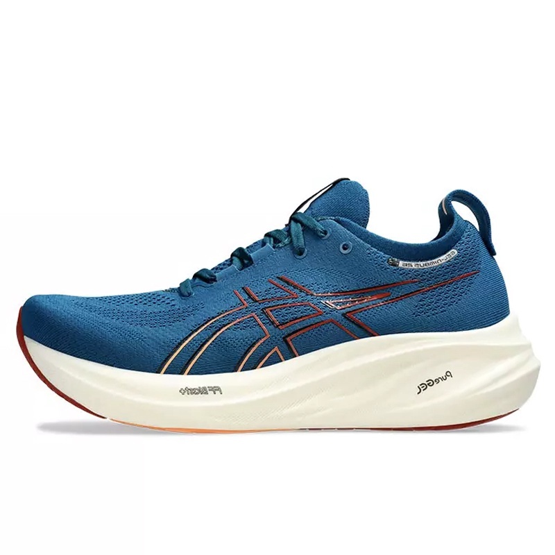 Sepatu Lari Asics gel-nimbus 26 rich navy original