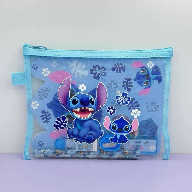 

Kotak pensil Set Lilo Stitch/ Stationery set 7in1/ Set alat tulis Lilo Stitch 7in1