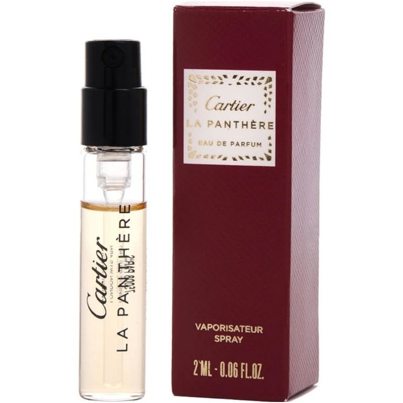 Original Vial Perfume Parfum Cartier La Panthere
